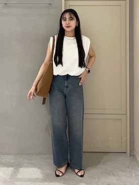 「アイテム（チョーカー）」を使った、tsukemonoemiさん（レディース・160cm・20代）の夏コーディネート