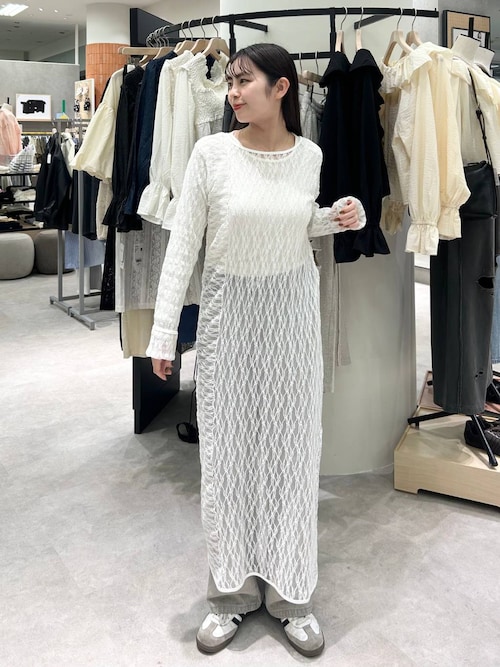 なるページ LOWRYS FARM tシャツ 2WAYフリンジフェザー2P 293472