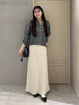 「アイテム（パンプス）」を使った、tsukemonoemiさん（レディース・160cm・20代）の秋コーディネート