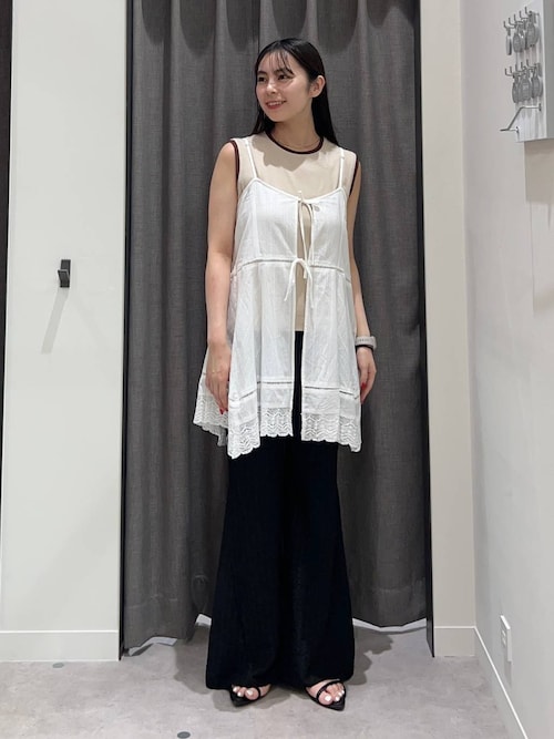 LOWRYSFARM 2WAYコットンレースミニワンピース LOWRYS FARM｜2WAYコットンレースミニワンピース | Rakuten