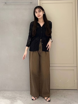 「アイテム（チョーカー）」を使った、tsukemonoemiさん（レディース・160cm・20代）の夏コーディネート