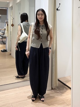 tsukemonoemiさん（レディース・160cm）の夏コーディネート