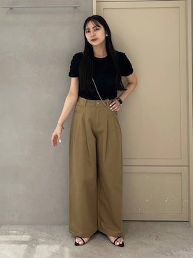 「アイテム（スマホグッズ）」を使った、tsukemonoemiさん（レディース・160cm）の夏コーディネート