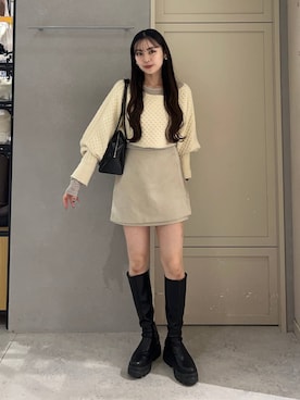 tsukemonoemiさん（レディース・160cm）の冬コーディネート