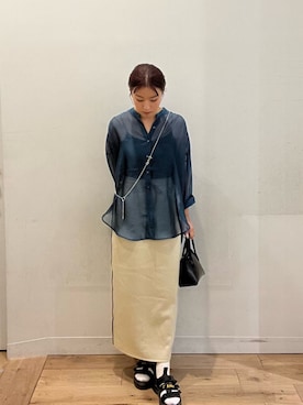 「SENSE OF PLACE by URBAN RESEAR」｜mizukiさん（レディース・164cm）の夏コーディネート