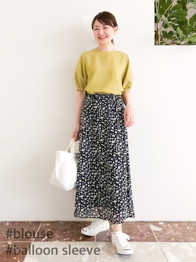 「155㎝コーデ」｜「アイテム（トートバッグ）」を使った、Dessin_officialさん（レディース・155cm）の夏コーディネート