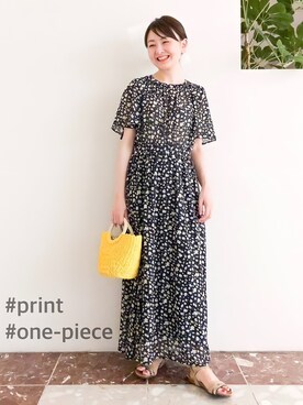 「カコバッグ」｜Dessin_officialさん（レディース・160cm）の夏コーディネート