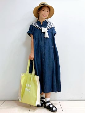 Dessin_officialさん（レディース・156cm）の夏コーディネート