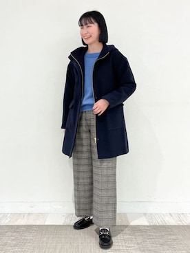 「HARUTA」｜「アイテム（その他アウター）」を使った、Dessin_officialさん（レディース・162cm）の冬コーディネート