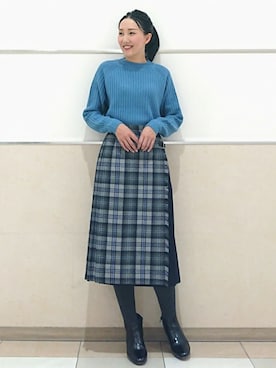 「ドラマ着用」｜Dessin_officialさん（レディース・160cm）の冬コーディネート