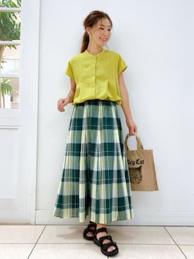 Dessin_officialさん（レディース・156cm）の夏コーディネート