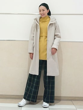 「ジャックパーセル」｜「アイテム（その他アウター）」を使った、Dessin_officialさん（レディース・165cm）の冬コーディネート
