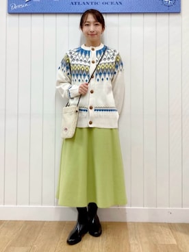 「スカートコーデ」｜Dessin_officialさん（レディース・153cm）の冬コーディネート