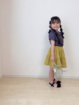 miiさん（キッズ・110cm）の春コーディネート
