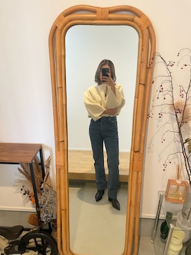 「FABIO RUSCONI（ファビオルスコーニ）のアイテム（ブーツ）」を使った、stmidさん（レディース・155cm）の秋コーディネート