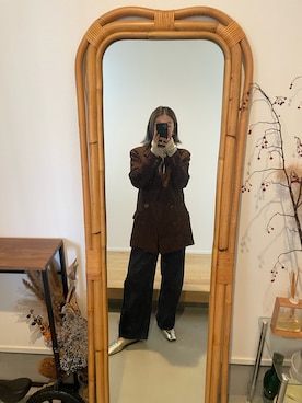 stmidさん（レディース・155cm）の秋コーディネート