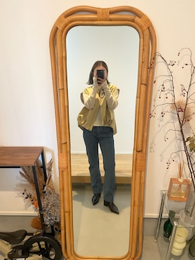 「FABIO RUSCONI（ファビオルスコーニ）のアイテム（ブーツ）」を使った、stmidさん（レディース・155cm）の秋コーディネート