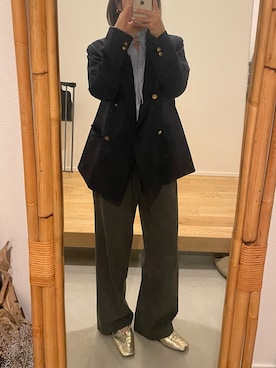 「JIL SANDER（ジルサンダー）のアイテム」を使った、stmidさん（レディース・157cm）の冬コーディネート