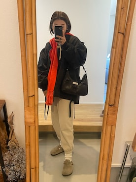 stmidさん（レディース・157cm）の冬コーディネート