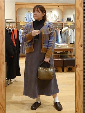 「PENNEYS（ぺニーズ）のアイテム」を使った、coen みー子さん（レディース・162cm）の冬コーディネート