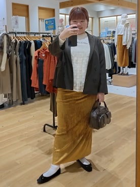 「coen（コーエン）のアイテム」を使った、coen みー子さん（レディース・162cm）の秋コーディネート