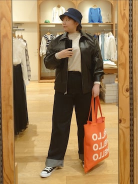 「SMITH'S（スミス）のアイテム」を使った、coen みー子さん（レディース・162cm）の冬コーディネート