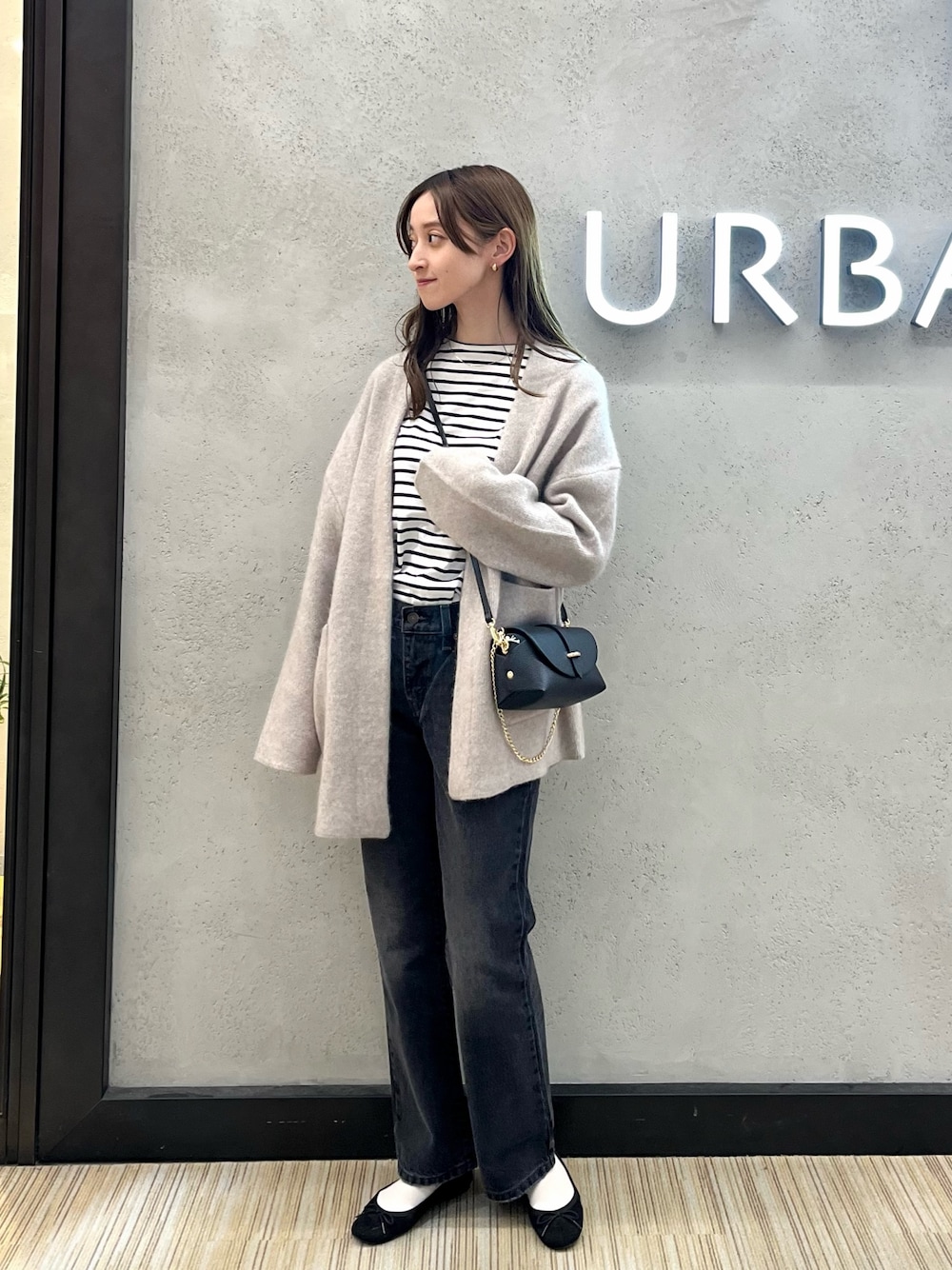 FLUFFYダブルフェイスガウンカーディガン FLUFFYダブルフェイスガウンカーディガン／アーバンリサーチ