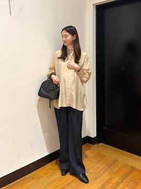 chisaさん（骨格ウェーブ・レディース・157cm）の秋コーディネート