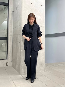 「URBANRESEARCH」｜「アイテム（ブーツ）」を使った、chisaさん（レディース・157cm）の冬コーディネート