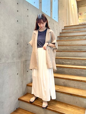 chisaさん（レディース・157cm）の夏コーディネート