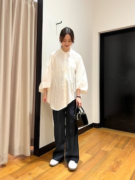 「URBAN RESEARCH（アーバンリサーチ）のアイテム」を使った、chisaさん（レディース・157cm）の秋コーディネート