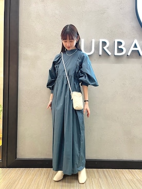「SMELLY（スメリー）のアイテム」を使った、chisaさん（骨格ウェーブ・レディース・157cm）の冬コーディネート