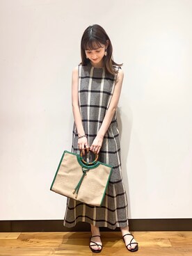 chisaさん（レディース・157cm）の夏コーディネート