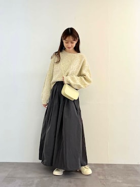 chisaさん（レディース・157cm）の冬コーディネート