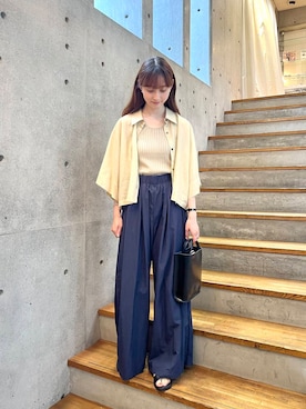 chisaさん（レディース・157cm）の夏コーディネート