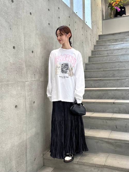 ワッシャープリーツイージースカート