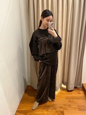 chisaさん（骨格ウェーブ・レディース・157cm）の秋コーディネート