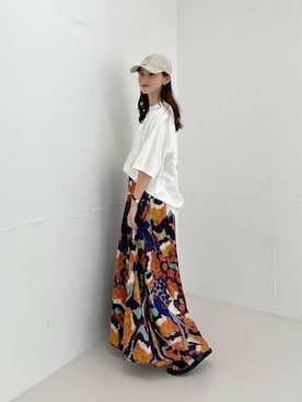 chisaさん（レディース・157cm）の夏コーディネート