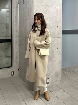 chisaさん（レディース・157cm）の冬コーディネート