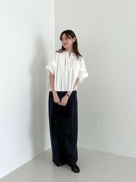 「20代後半」｜chisaさん（レディース・157cm）の夏コーディネート