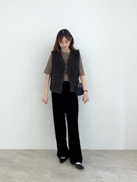 「アイテム（その他アウター）」を使った、chisaさん（レディース・157cm）の夏コーディネート
