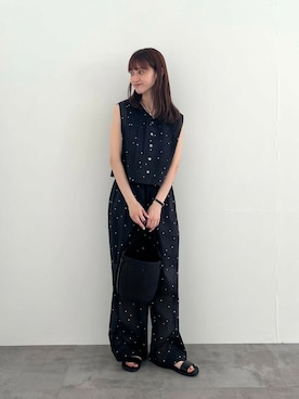 「20代後半」｜chisaさん（レディース・157cm）の夏コーディネート