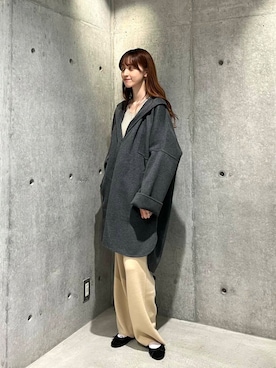 「秋服」｜「アイテム（その他アウター）」を使った、chisaさん（レディース・157cm）の秋コーディネート