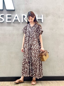 chisaさん（レディース・157cm）の夏コーディネート