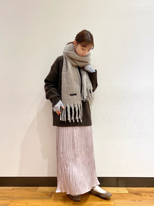 chisa(URBAN RESEARCH)|URBAN RESEARCHのストール/ショールを使ったコーディネート - WEAR chisa(URBAN RESEARCH)|URBAN RESEARCHのストール/ショールを使ったコーディネート - WEAR