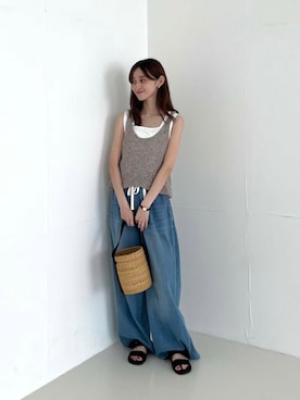 「アーバンリサーチ」｜chisaさん（レディース・157cm）の夏コーディネート
