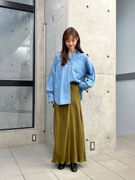 「URBANRESEARCH」｜「アイテム（ブーツ）」を使った、chisaさん（レディース・157cm）の冬コーディネート