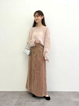 chisaさん（レディース・157cm）の冬コーディネート