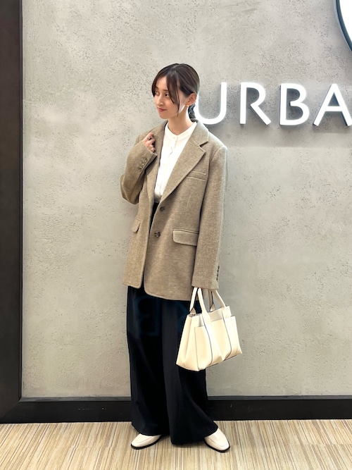 URBAN RESEARCH　ウールメランジオーバージャケット 楽天市場】ウールメランジオーバージャケット／アーバンリサーチ