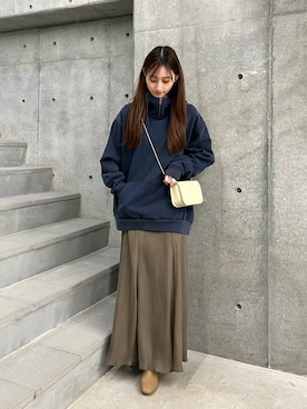 chisaさん（レディース・157cm）の冬コーディネート